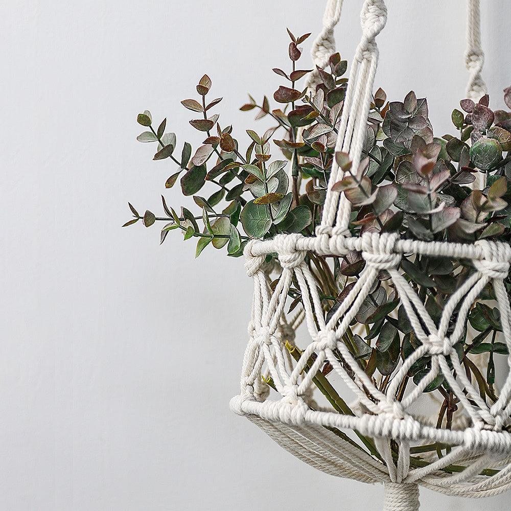 Macrame Wall Hanging Planter - artwallmelbourne