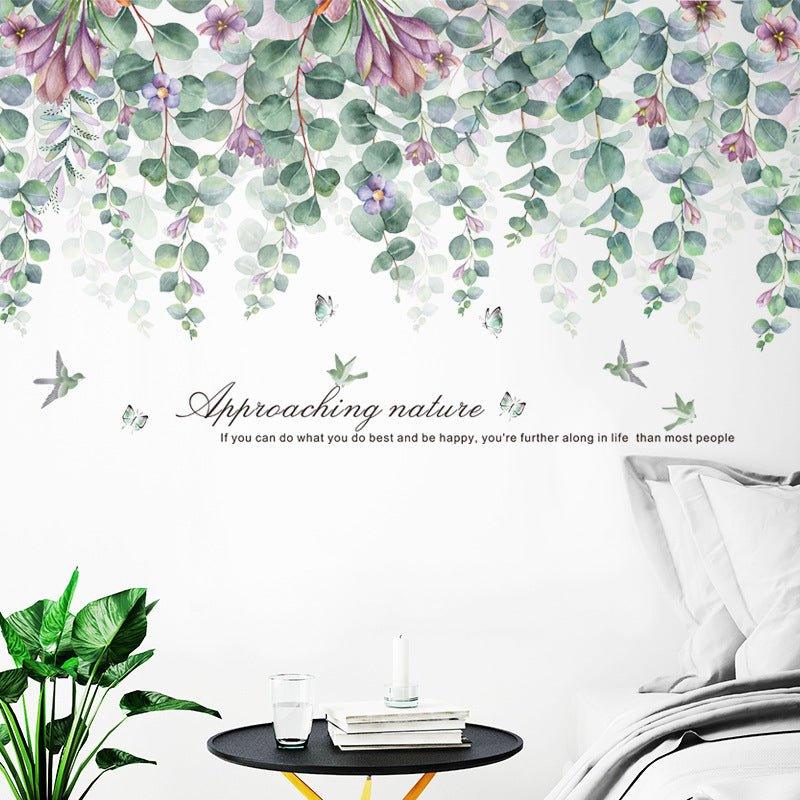 Majestic Colourful Leaves Wall Stickers - Fansee Australia