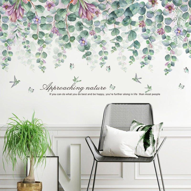 Majestic Colourful Leaves Wall Stickers - Fansee Australia