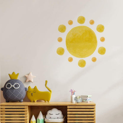 Majestic Sun Removable Wall Sticker - artwallmelbourne