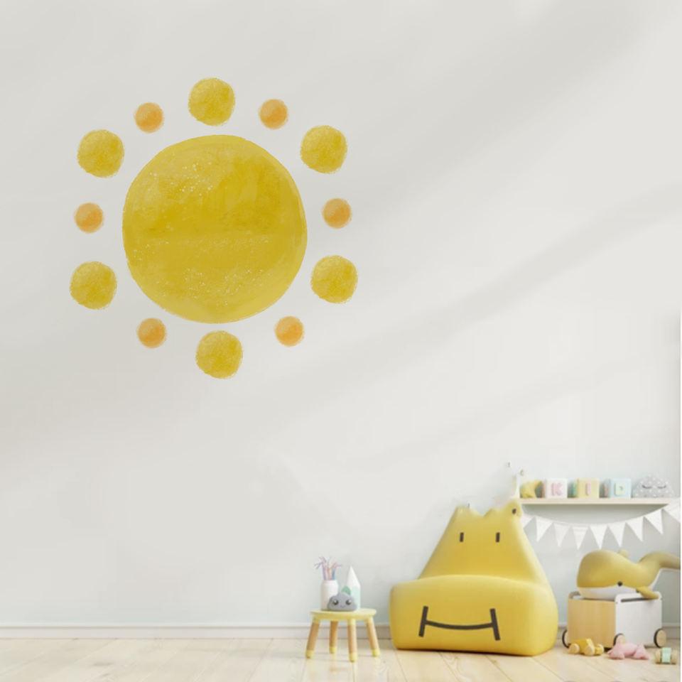 Majestic Sun Removable Wall Sticker - artwallmelbourne