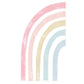 Extra Large Half Pink Rainbow Fabric Wall Stickers - Fansee Australia