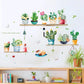 Spectacular Potted Cactus Wall Sticker - Fansee Australia