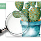 Spectacular Potted Cactus Wall Sticker - Fansee Australia