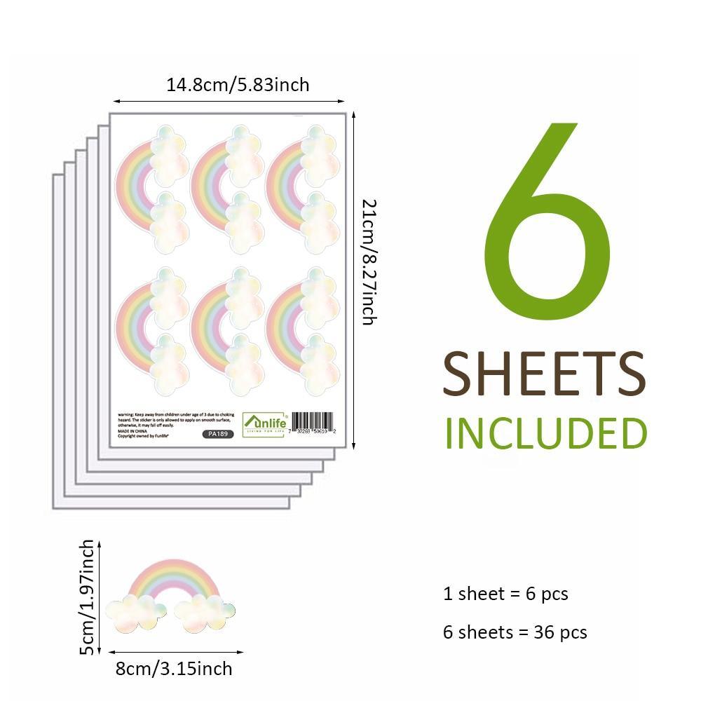 Removable Rainbow Wall Decals - Fansee Australia