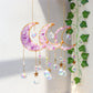 Sun Catcher With Raw Crystal Art Wall Hanging - artwallmelbourne