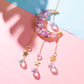 Sun Catcher With Raw Crystal Art Wall Hanging - artwallmelbourne
