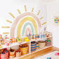 Relaxing Boho Sun Fabric Large Wall Decals - artwallmelbourne
