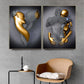 True Love Modern Art Print On Canvas (60x90cm) - Fansee Australia