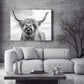 Serene Highland Cow Wall Art - artwallmelbourne