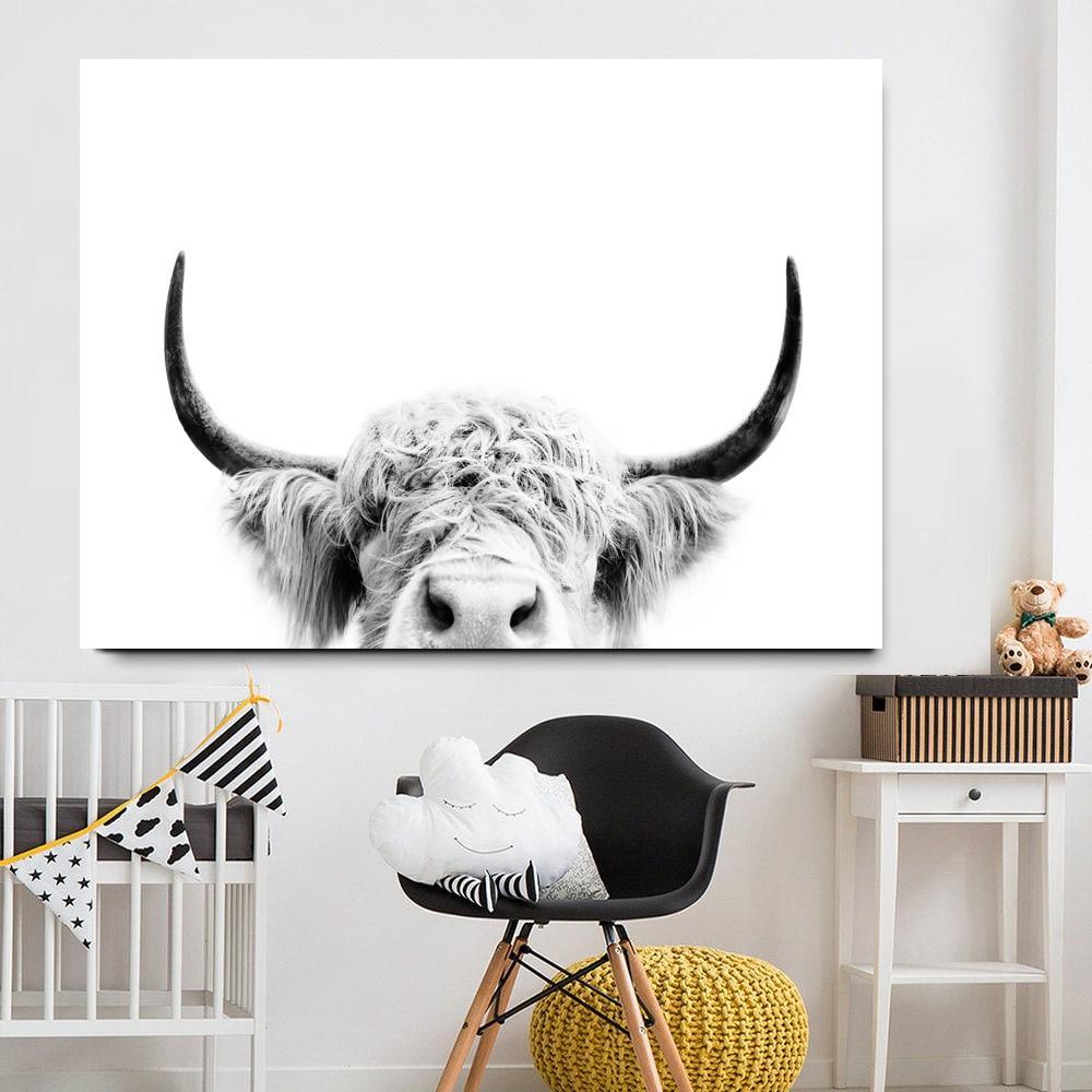 Highland Cow Canvas Prints - Fansee Australia