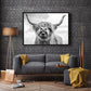 Serene Highland Cow Wall Art - artwallmelbourne