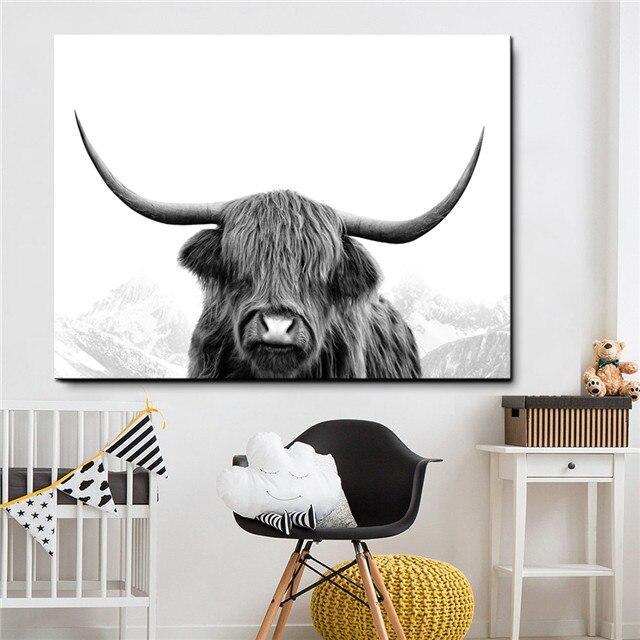 Highland Cow Canvas Prints - Fansee Australia