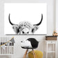 Highland Cow Canvas Prints - Fansee Australia