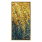 Spring Golden Flowers Framed Wall Art (60x120cm) - Fansee Australia