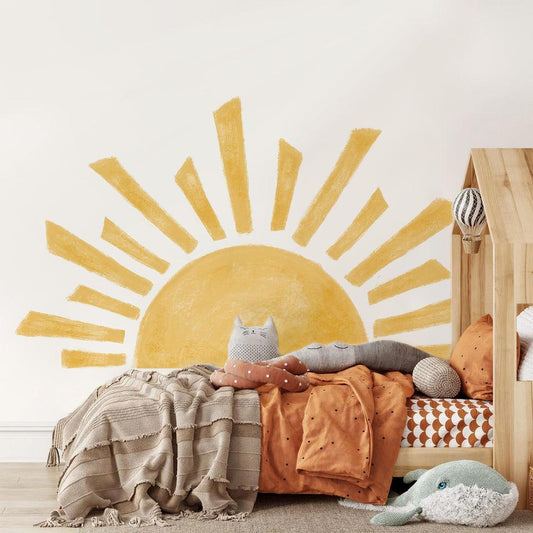 Sunrise Removable Peel And Stick PVC Wall Sticker - artwallmelbourne