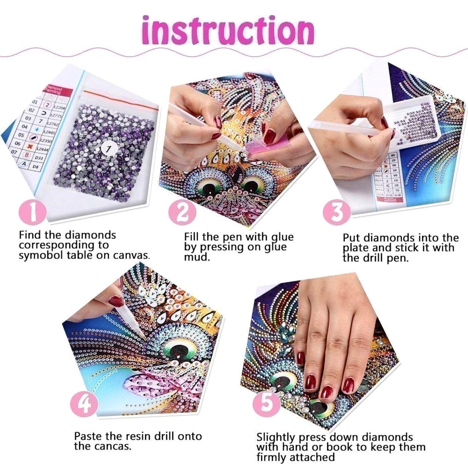 The Blue Lake Painting With Diamonds Kit - Fansee Australia