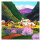 Between The Mountains Diamond Painting Kit (50x50cm) - Fansee Australia