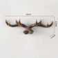 Beautiful Resin Antler Hooks Wall Hanging - Fansee Australia