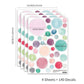 Watercolour Polka Dots Removable Wall Stickers - Fansee Australia