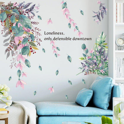 Whimsical Leaves Wall Stickers - Fansee Australia