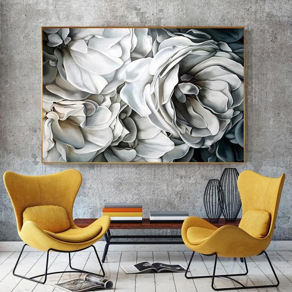 HD Floral Wall Art Print on Canvas (70 x 100 cm) - Fansee Australia