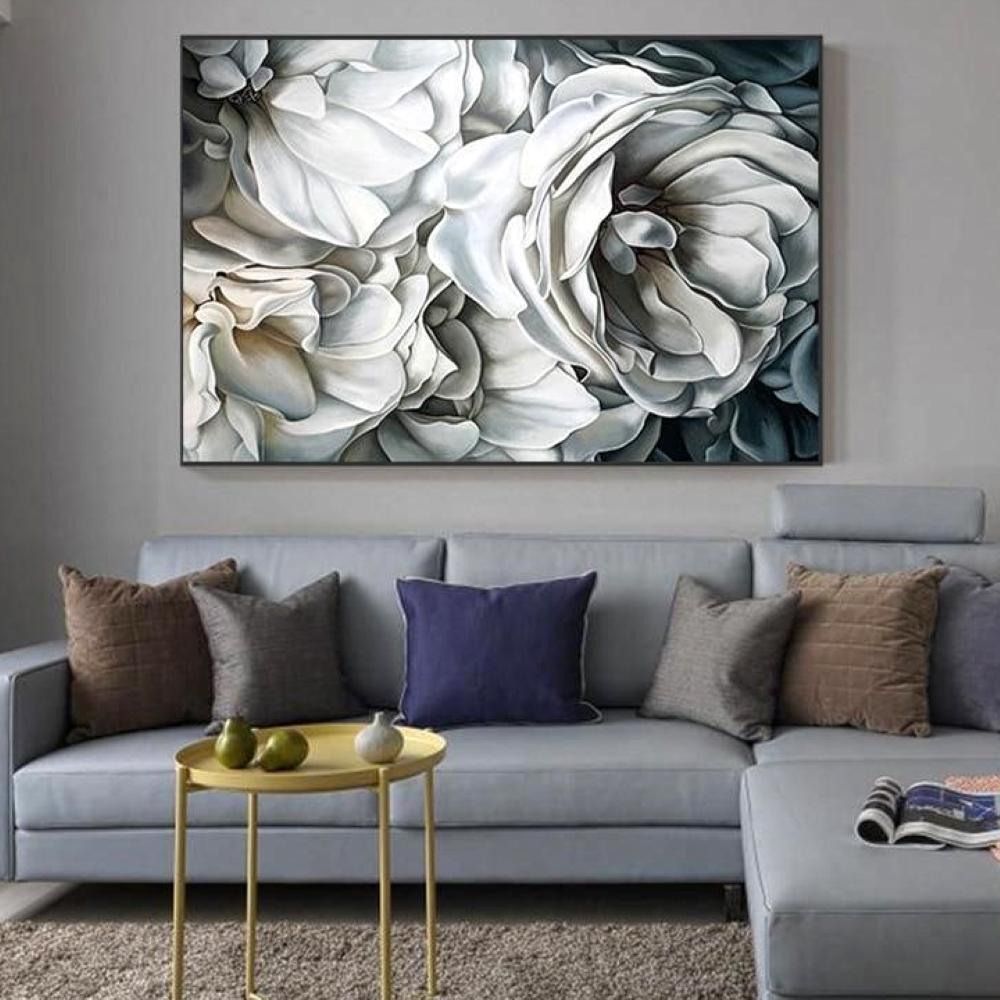 HD Floral Wall Art Print on Canvas (70 x 100 cm) - Fansee Australia
